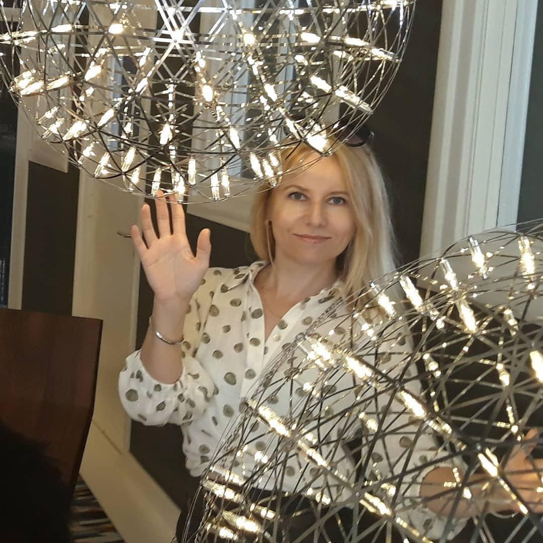 Lampa wisząca kula Hanna