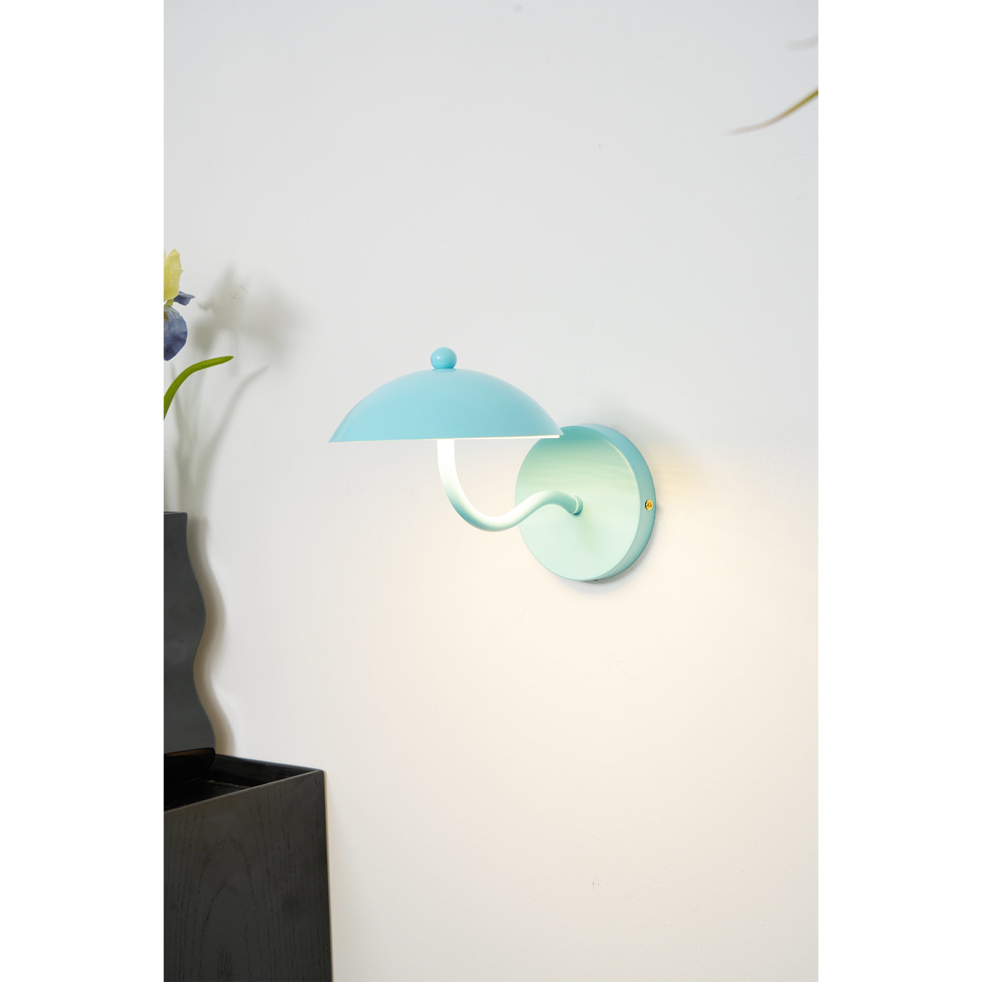 Kinkiet półkopułowy Zelvian