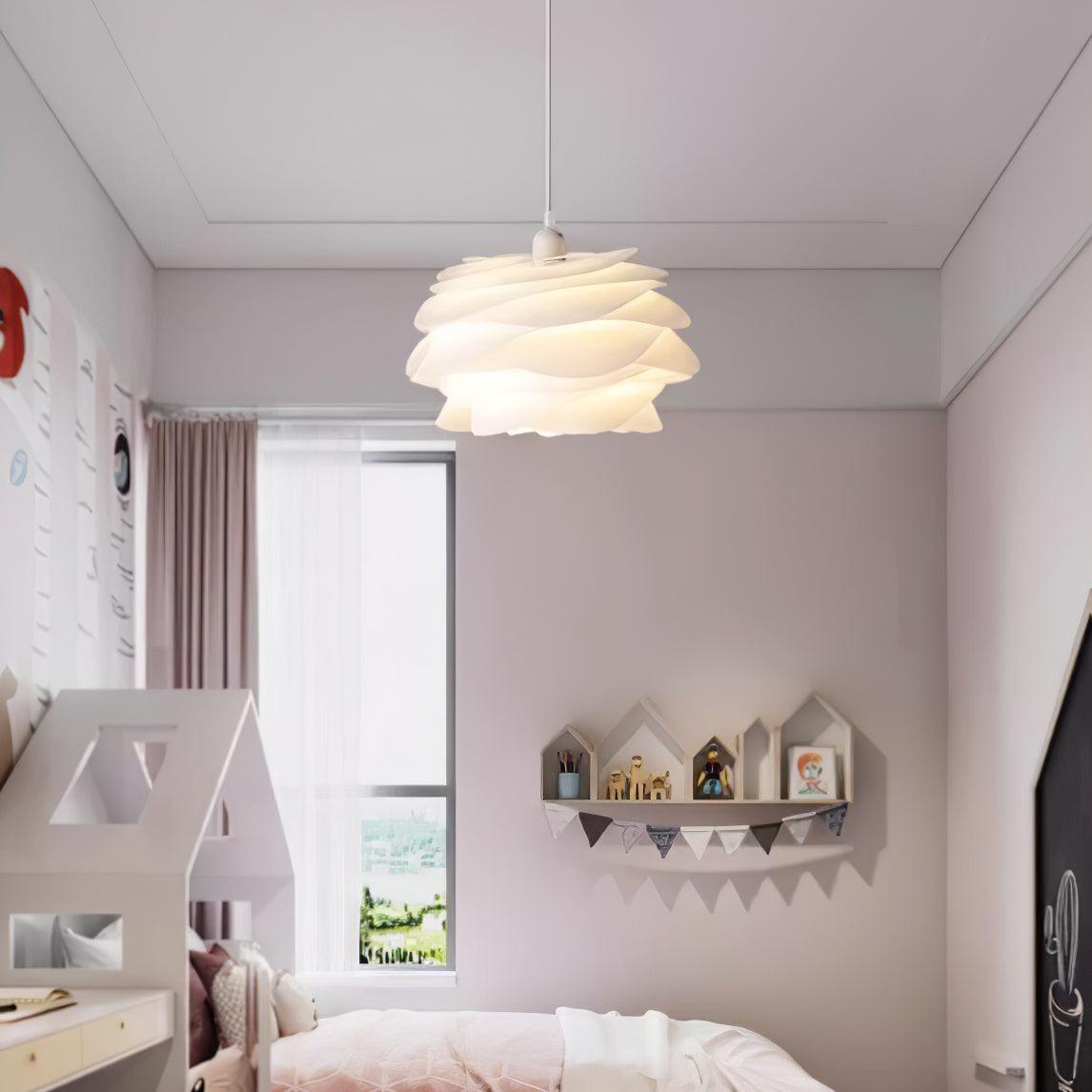 Lampa wisząca kwiatowa Kornrik
