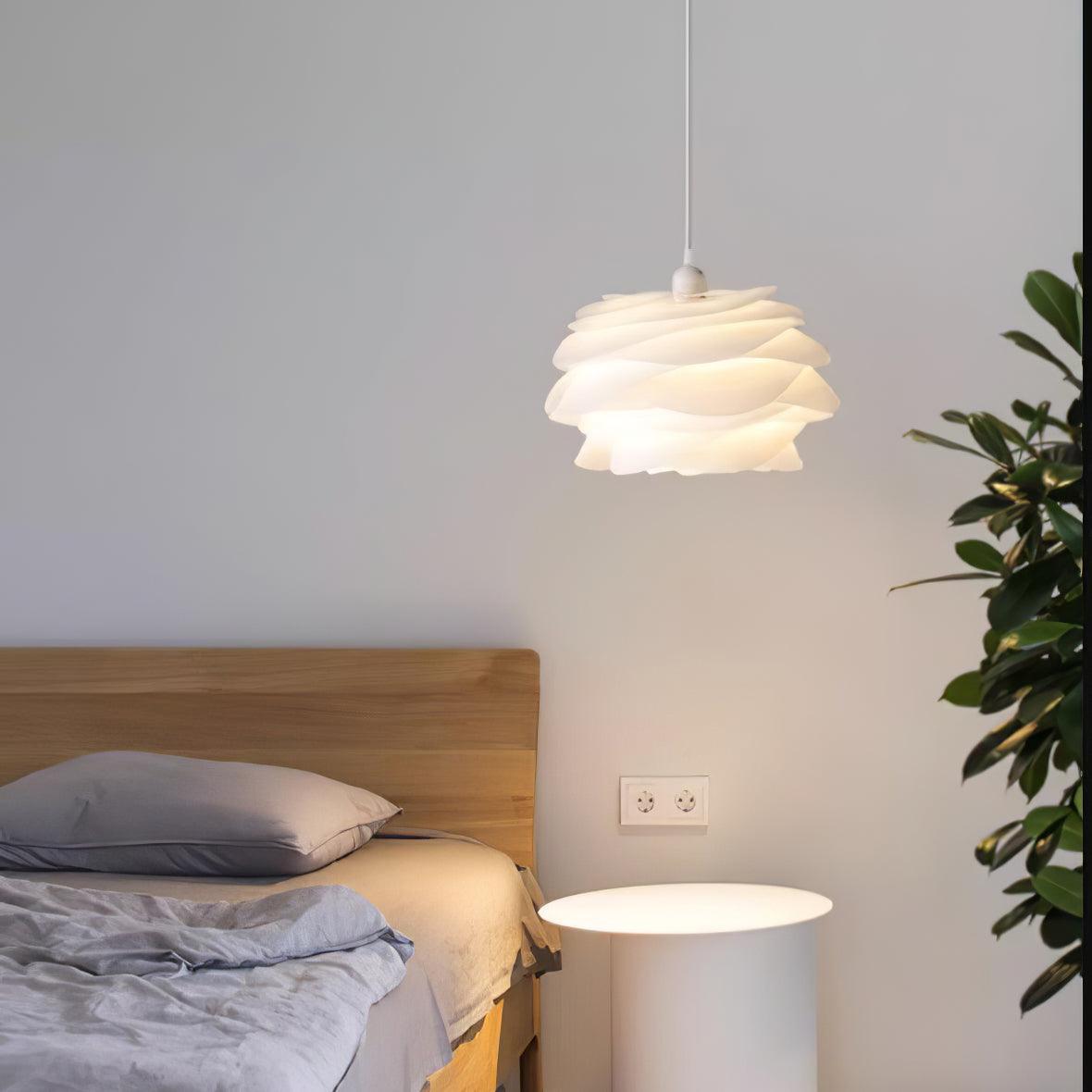 Lampa wisząca kwiatowa Kornrik