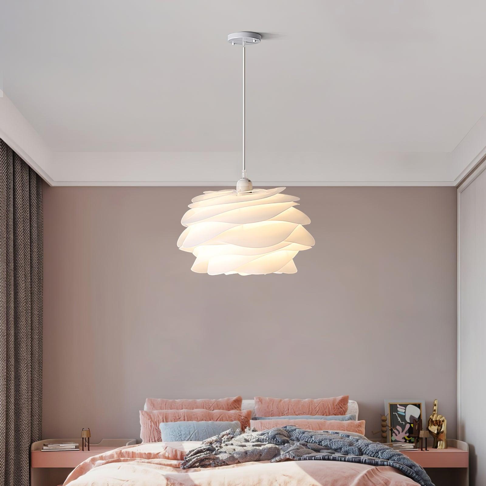 Lampa wisząca kwiatowa Kornrik
