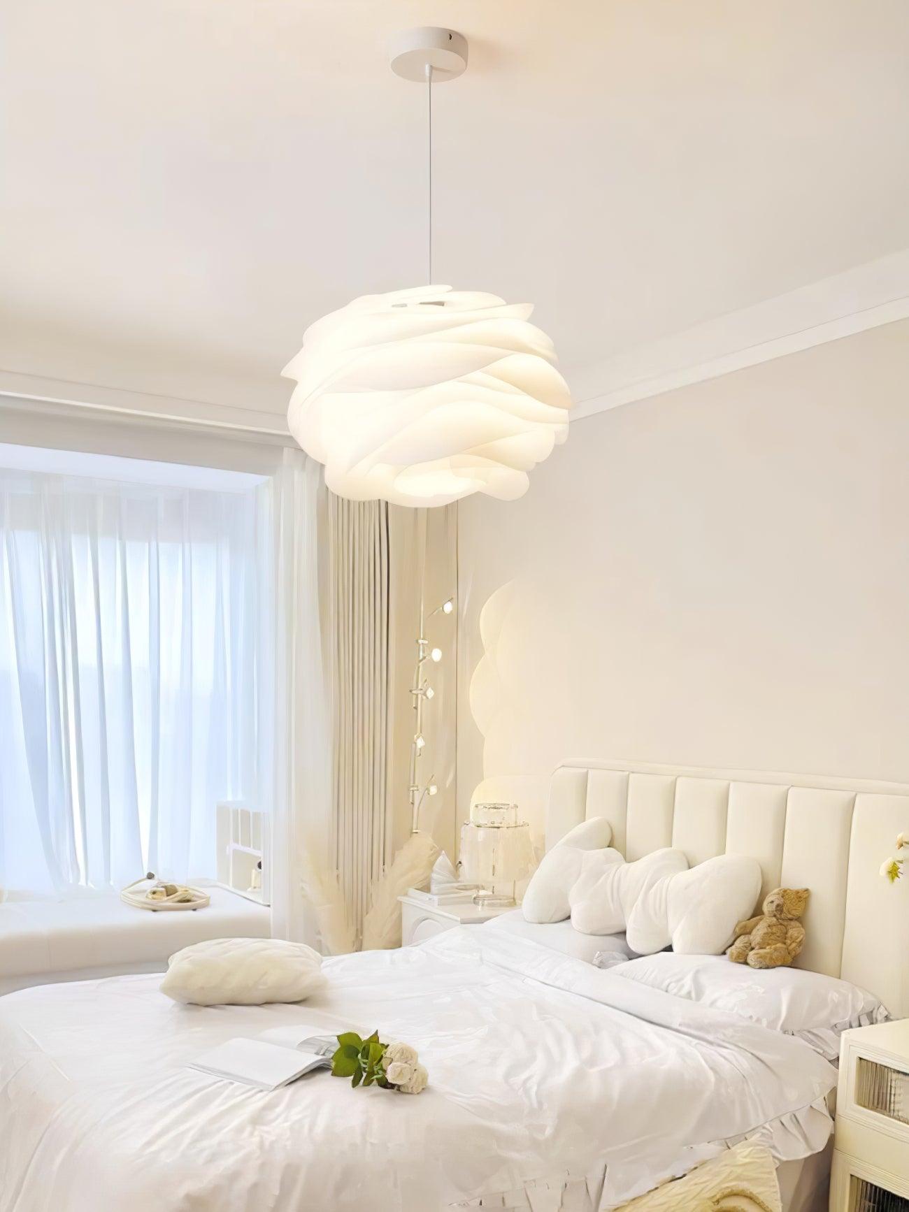 Lampa wisząca kwiatowa Kornrik