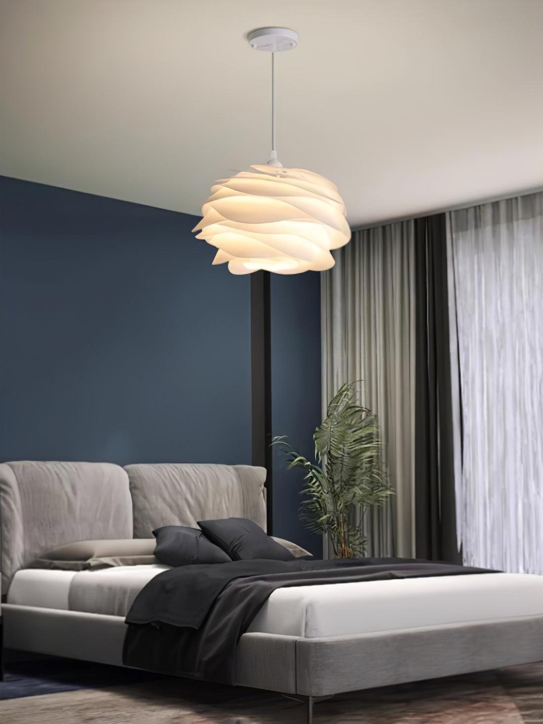 Lampa wisząca kwiatowa Kornrik