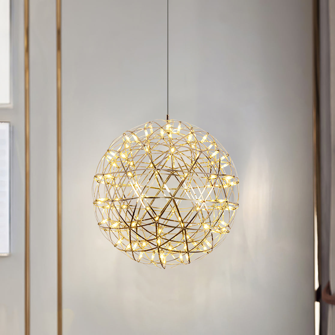 Lampa wisząca kula Hanna