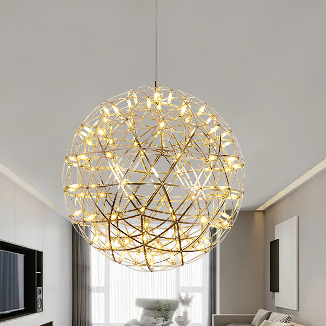 Lampa wisząca kula Hanna