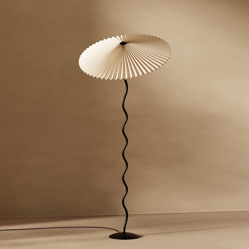 Lampa podłogowa falista Zelko
