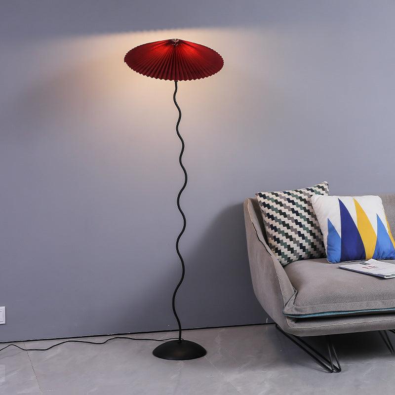 Lampa podłogowa falista Zelko