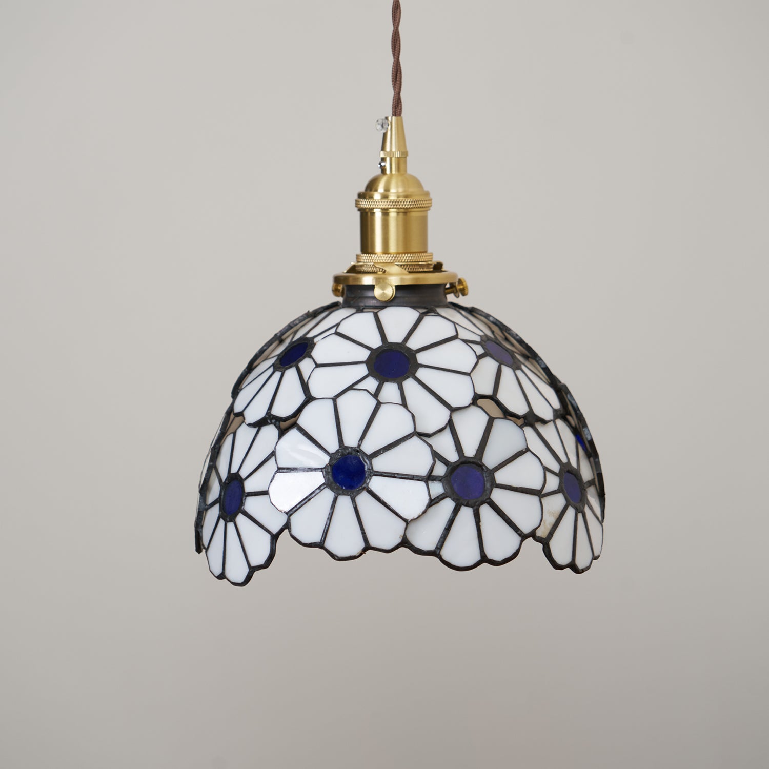 Lampa wisząca kwiatowa Darorow