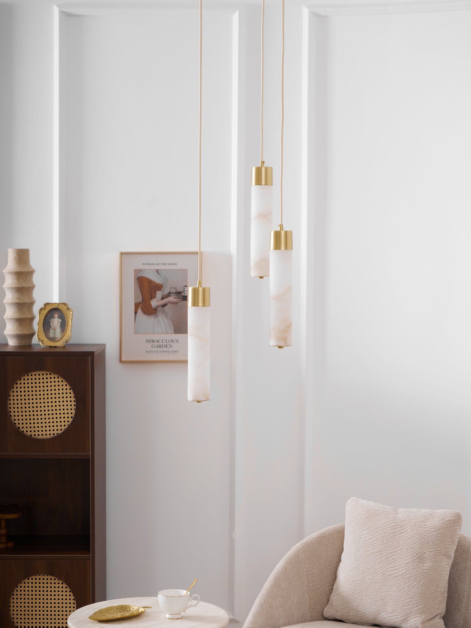 Lampa wisząca tubowa Cora