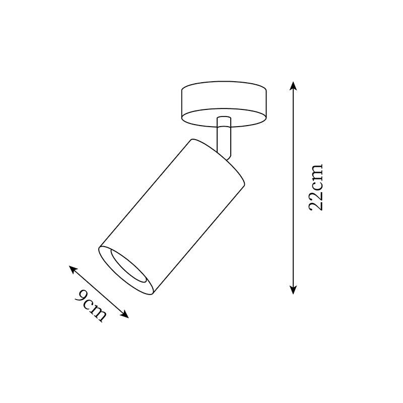 Lampa sufitowa liniowa Torka