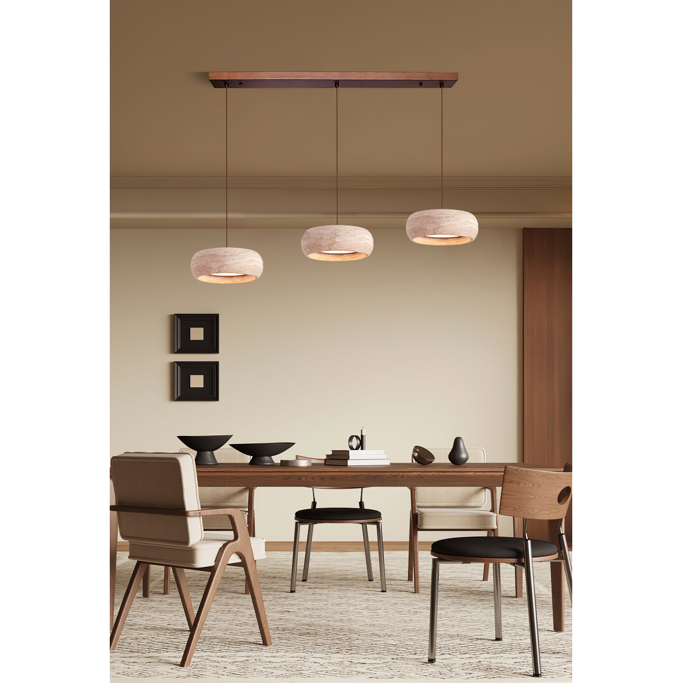 Lampa wisząca okrągła Tomanar