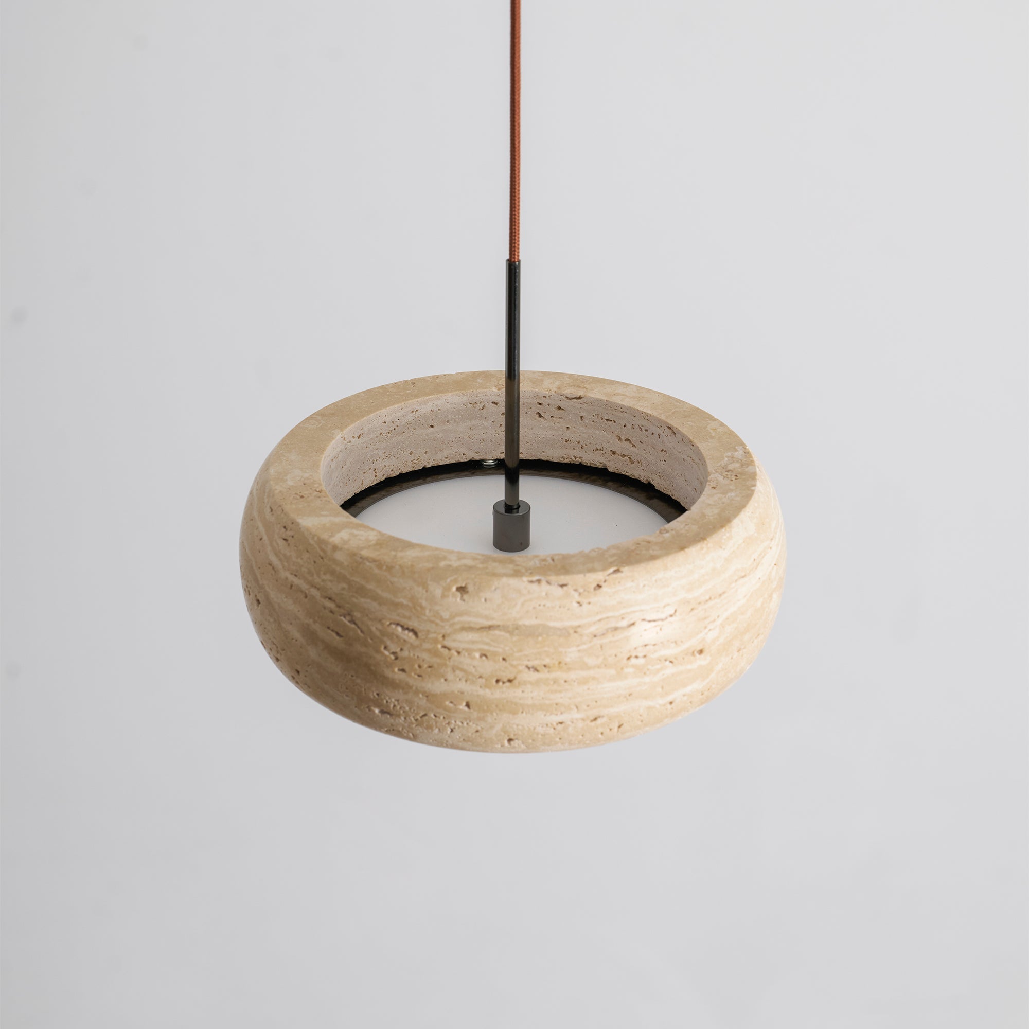 Lampa wisząca okrągła Tomanar