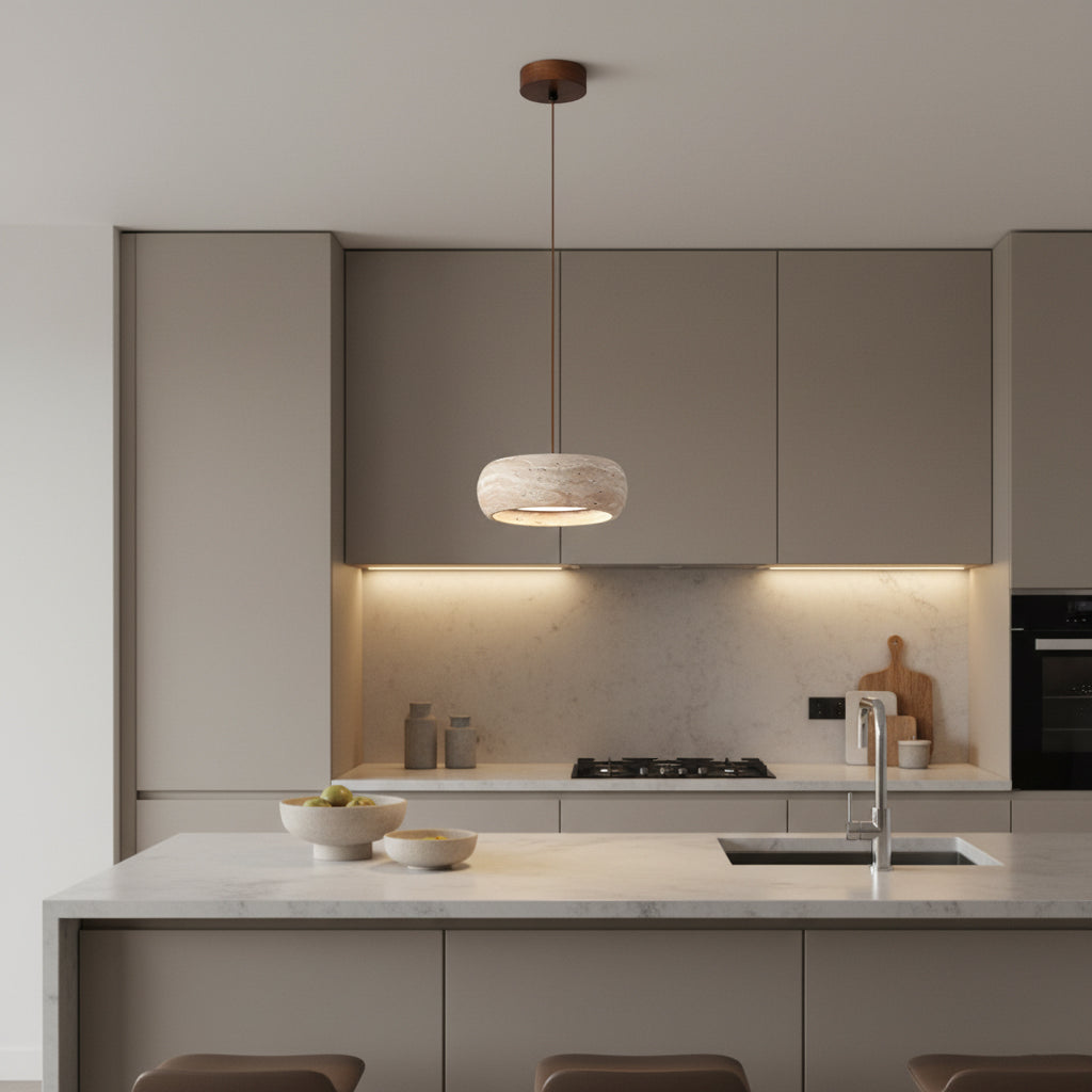 Lampa wisząca okrągła Tomanar