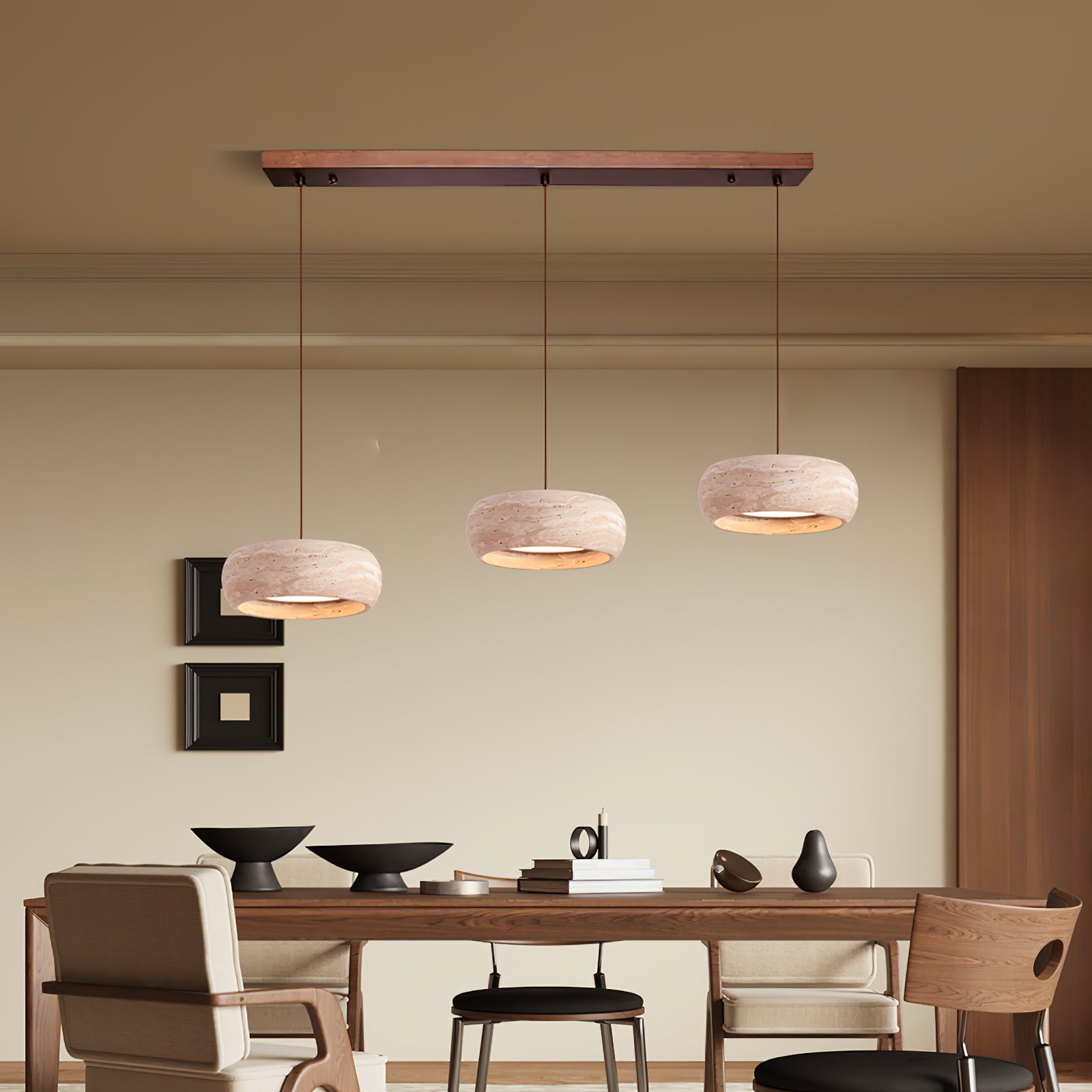 Lampa wisząca okrągła Tomanar
