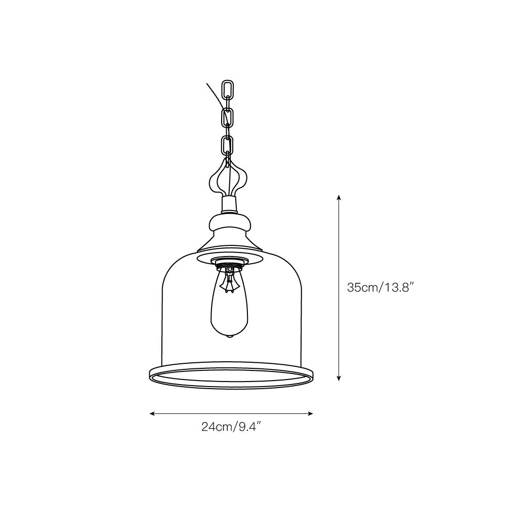 Lampa wisząca Dardan