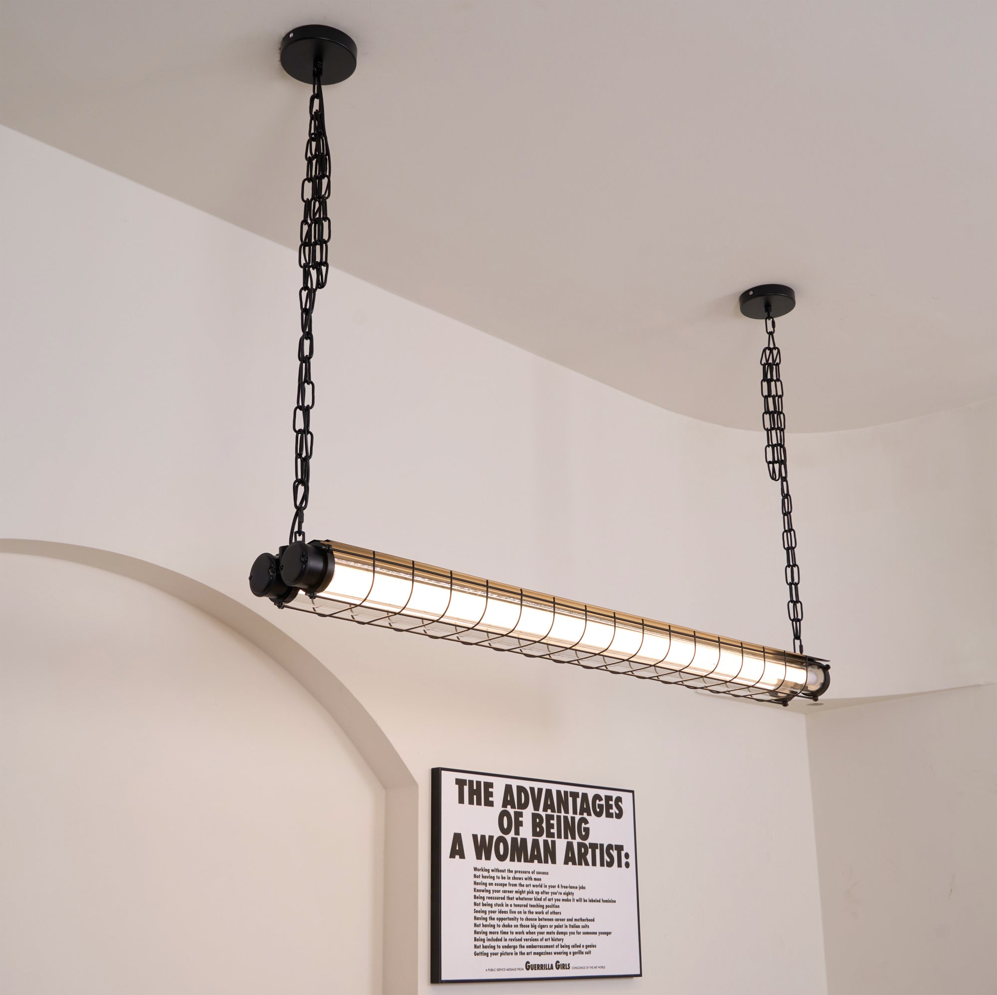 Lampa wisząca liniowa Fenka