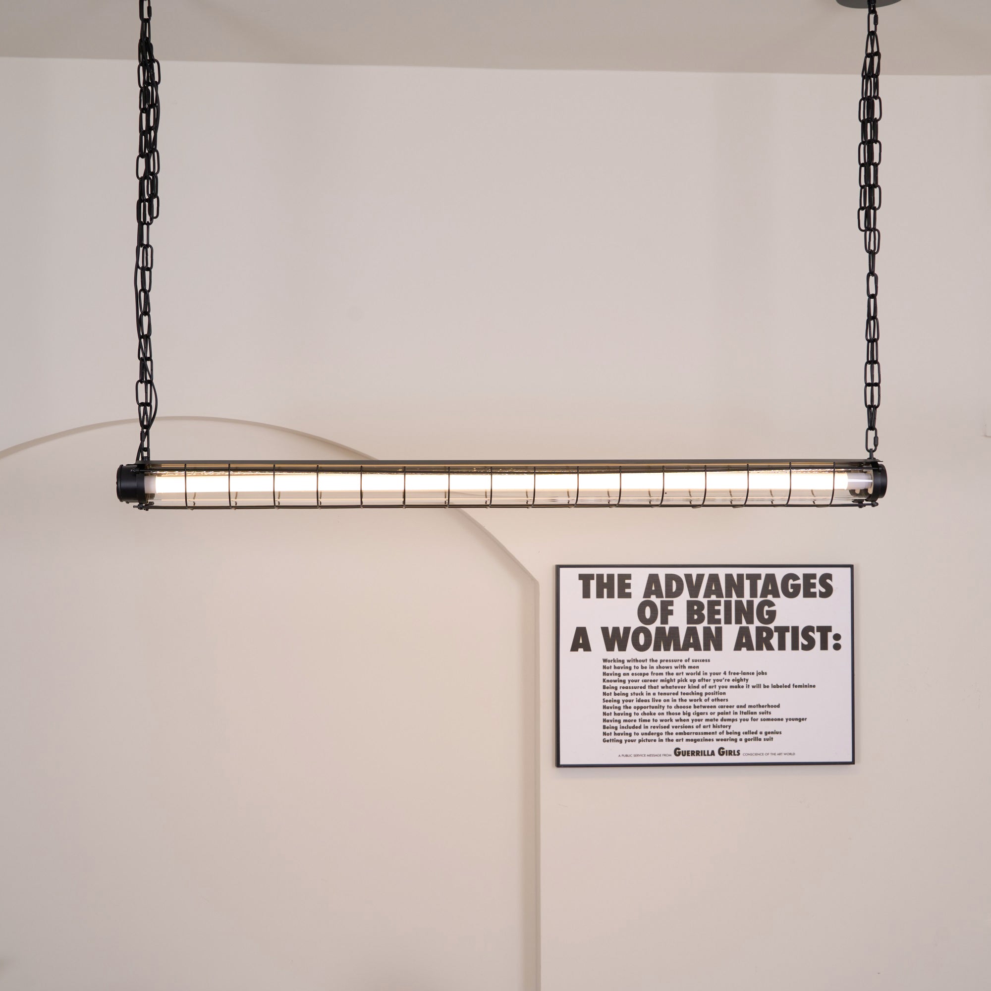 Lampa wisząca liniowa Fenka