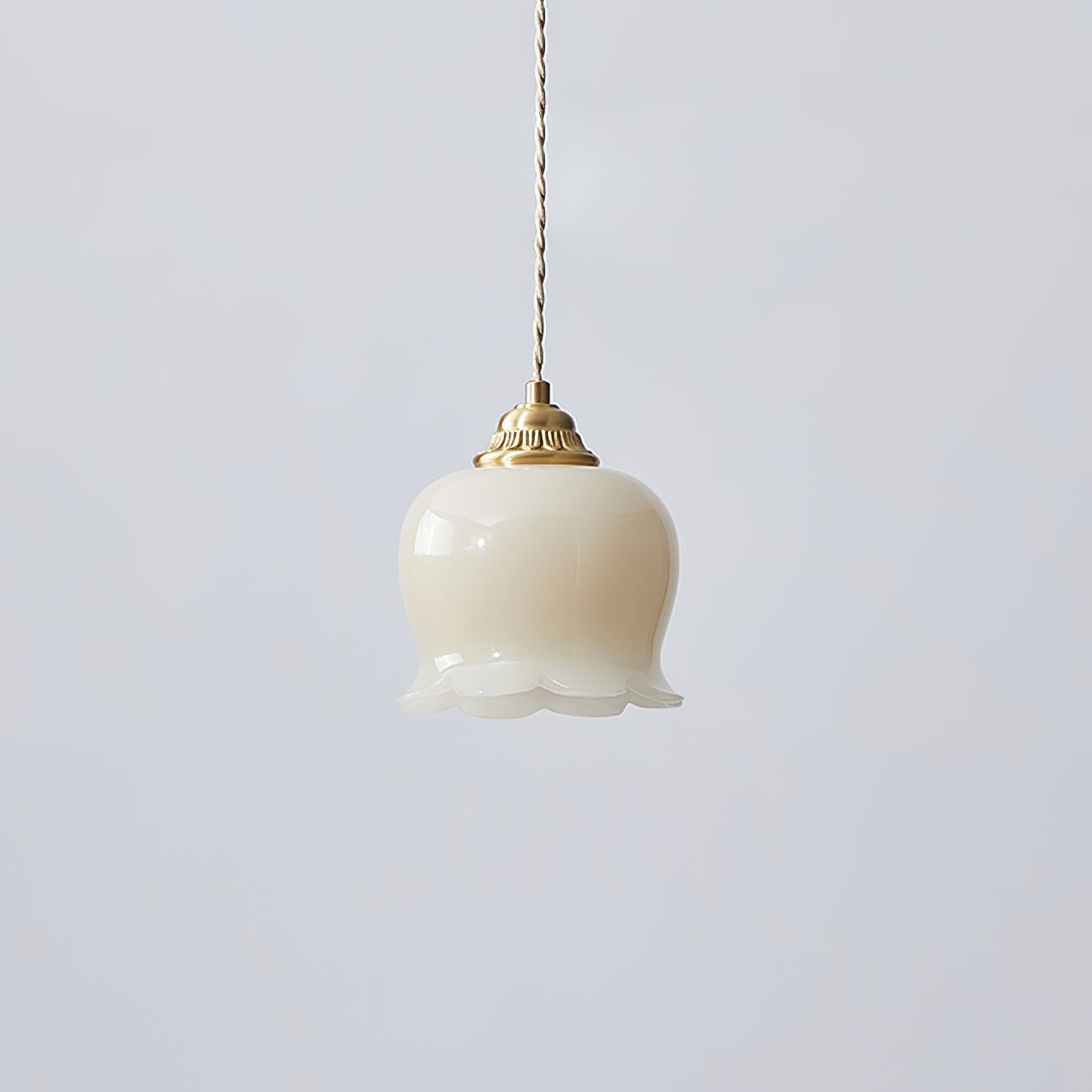 Lampa wisząca kwiatowa Anow