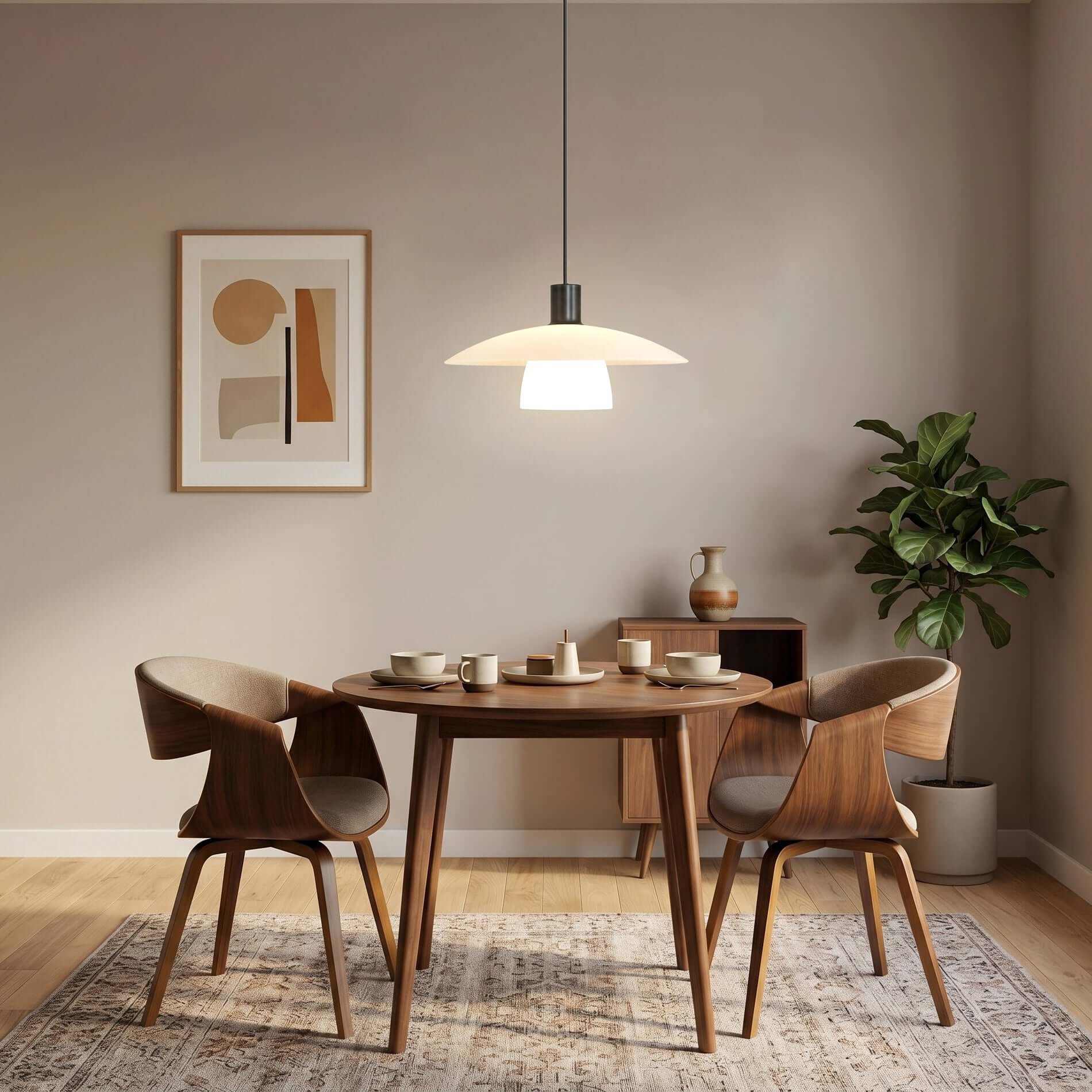 Lampa wisząca okrągła Jarlenro