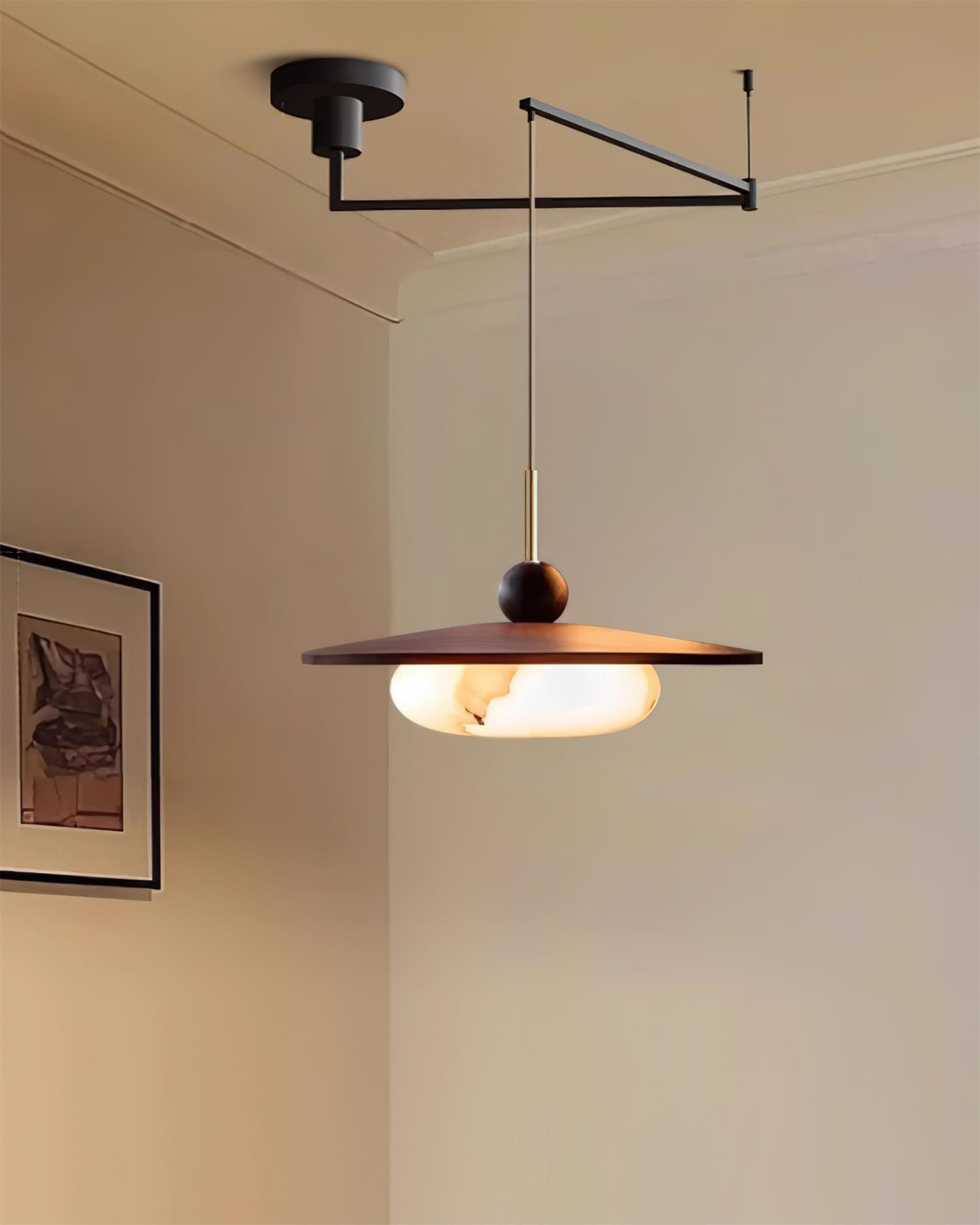 Lampa wisząca regulowana Zanra