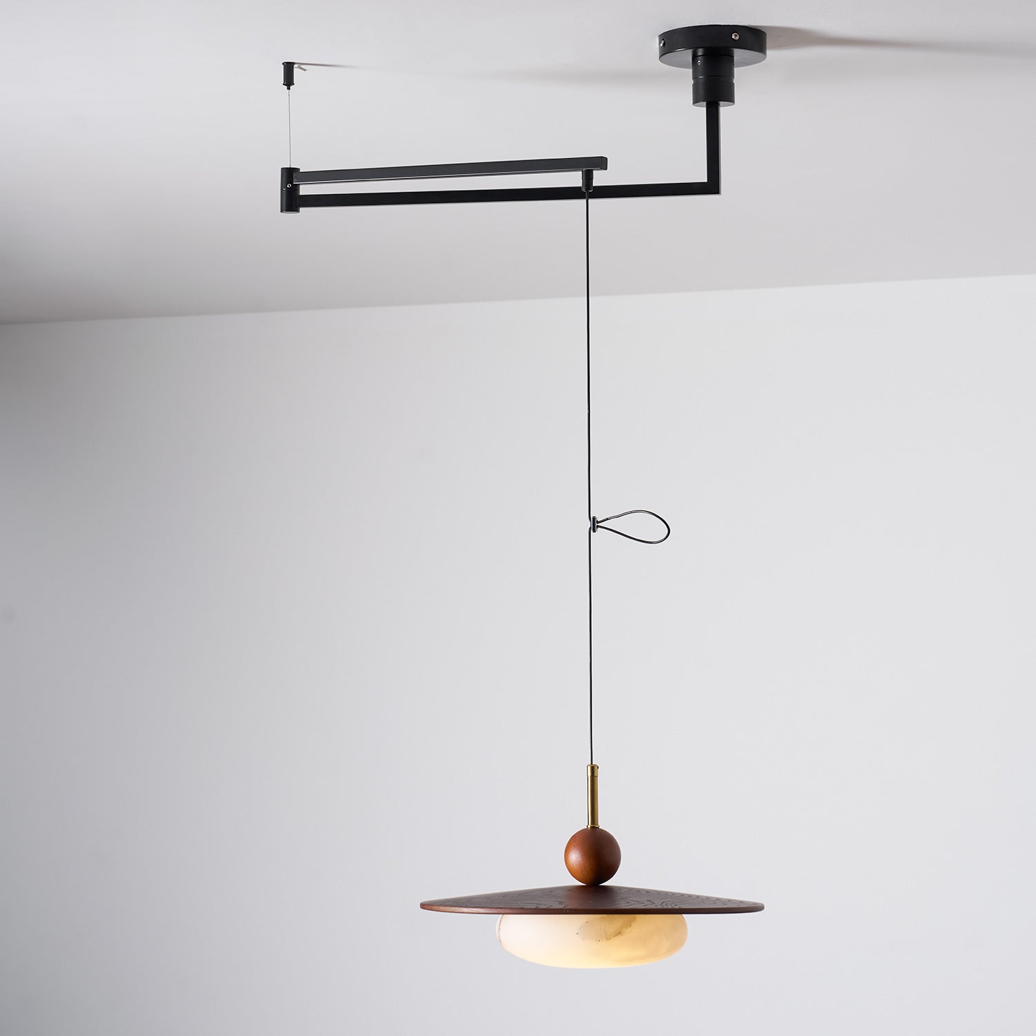 Lampa wisząca regulowana Zanra