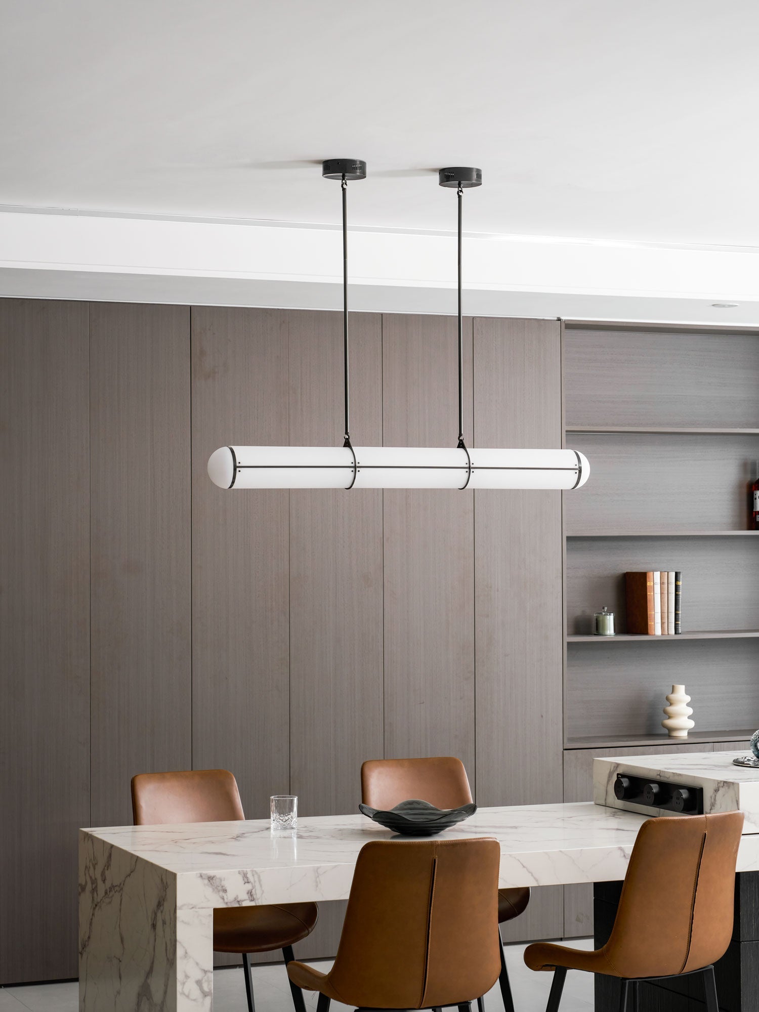 Lampa wisząca liniowa Kralowen