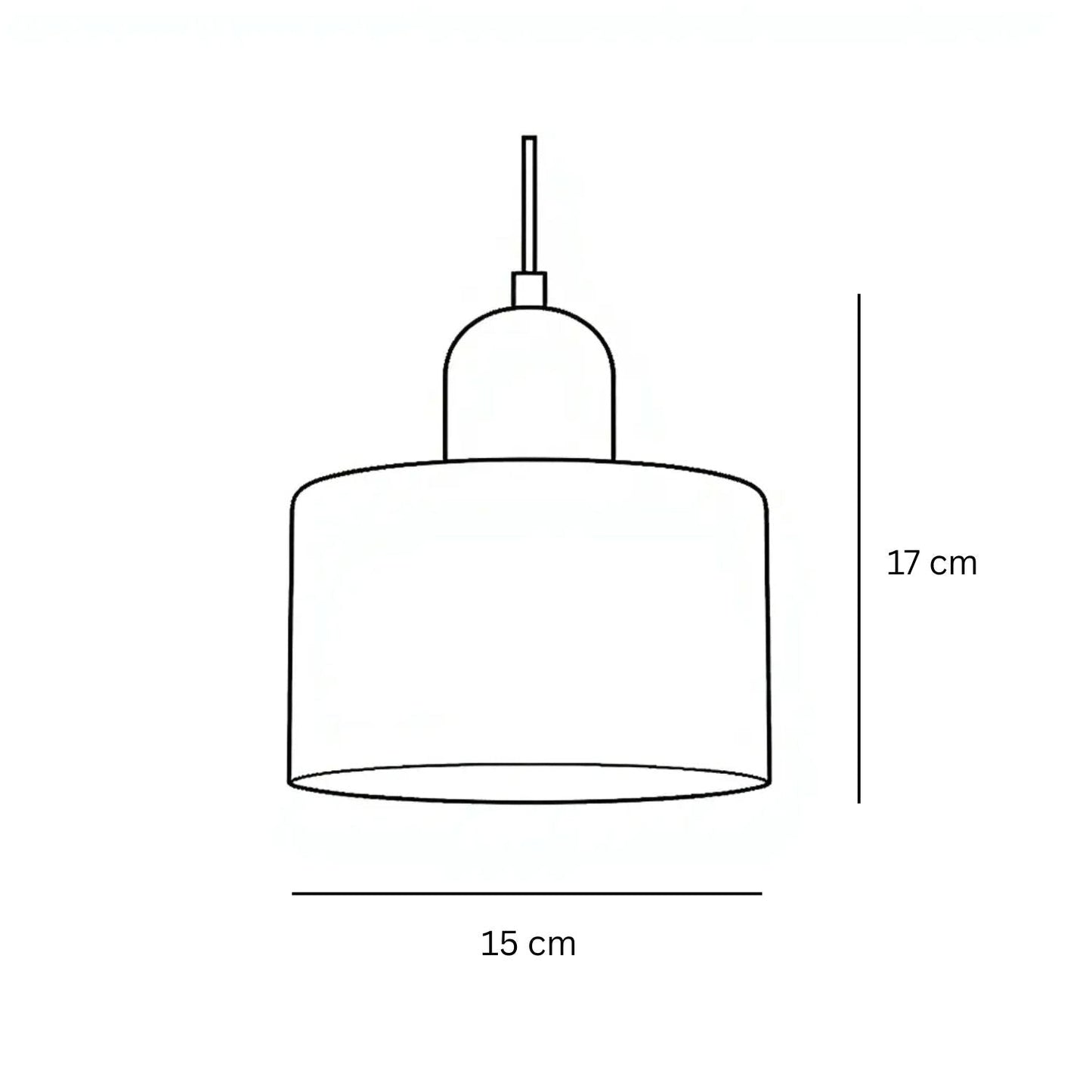 Lampa wisząca retro Arik