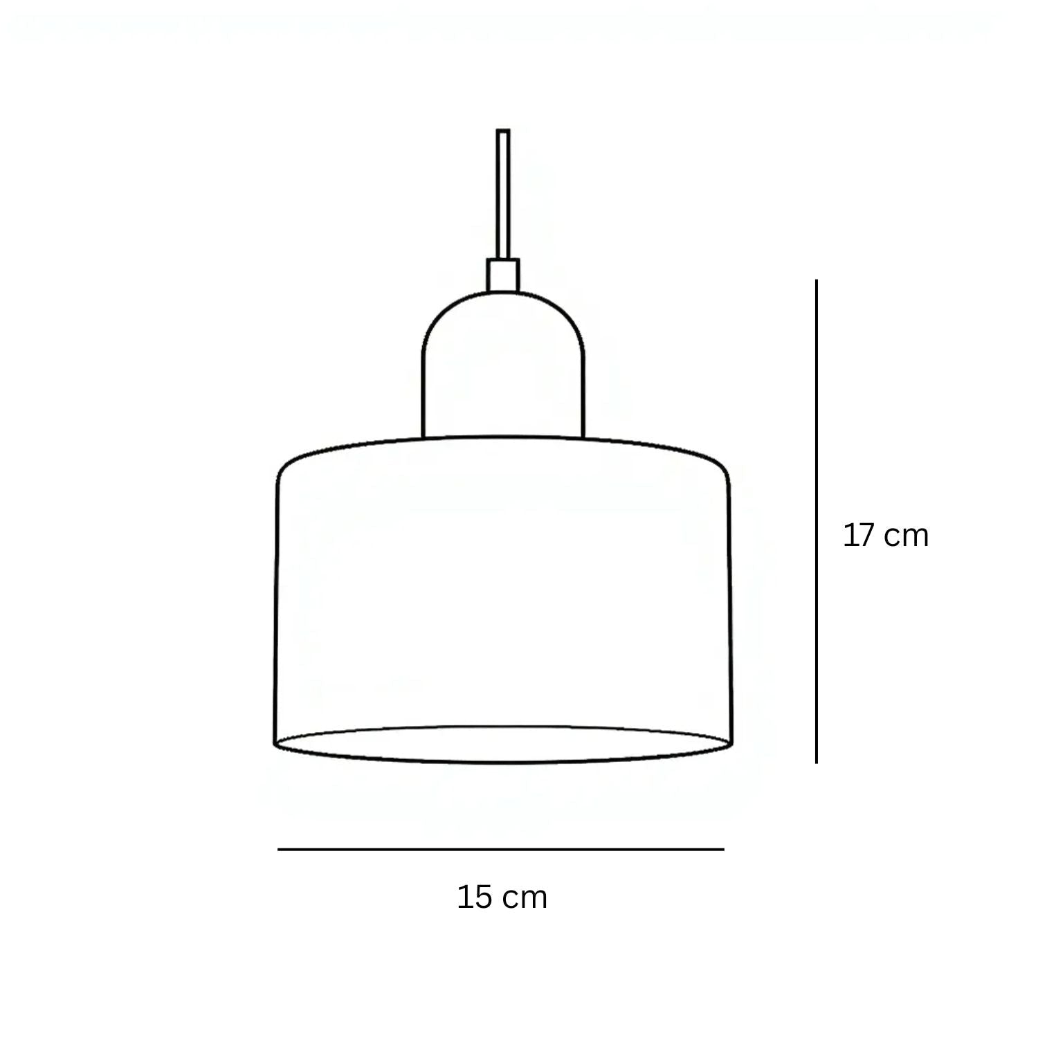 Lampa wisząca retro Arik