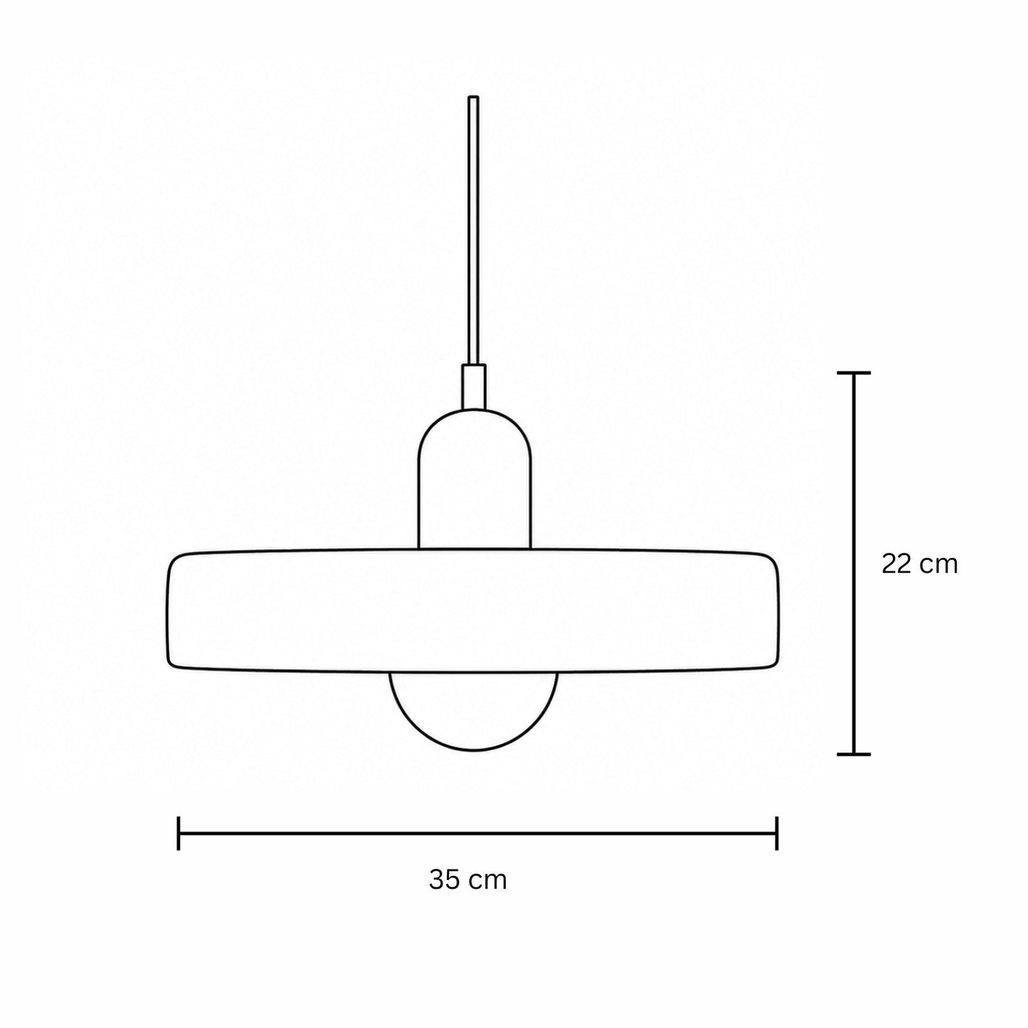 Lampa wisząca Mosesa