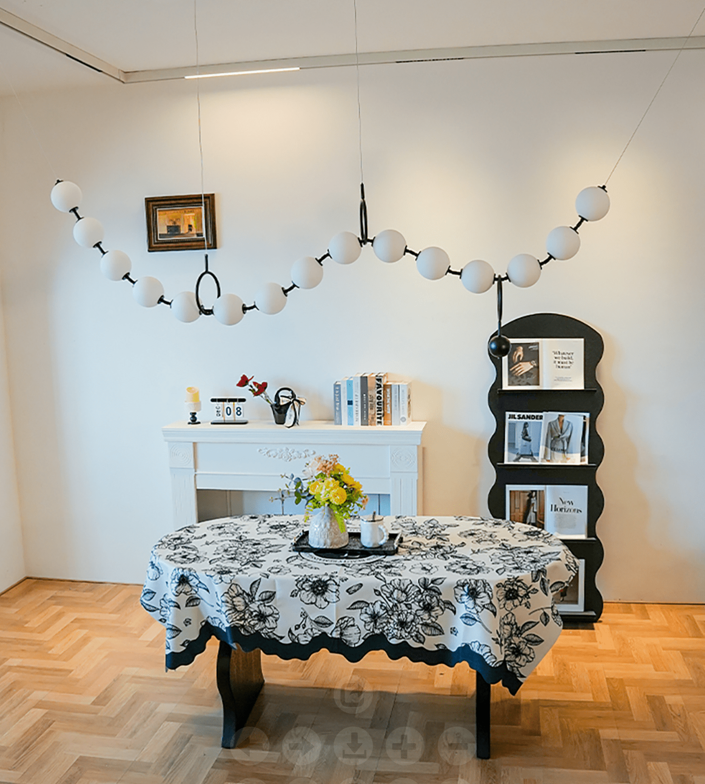 Lampa wisząca kulista Stanaldan