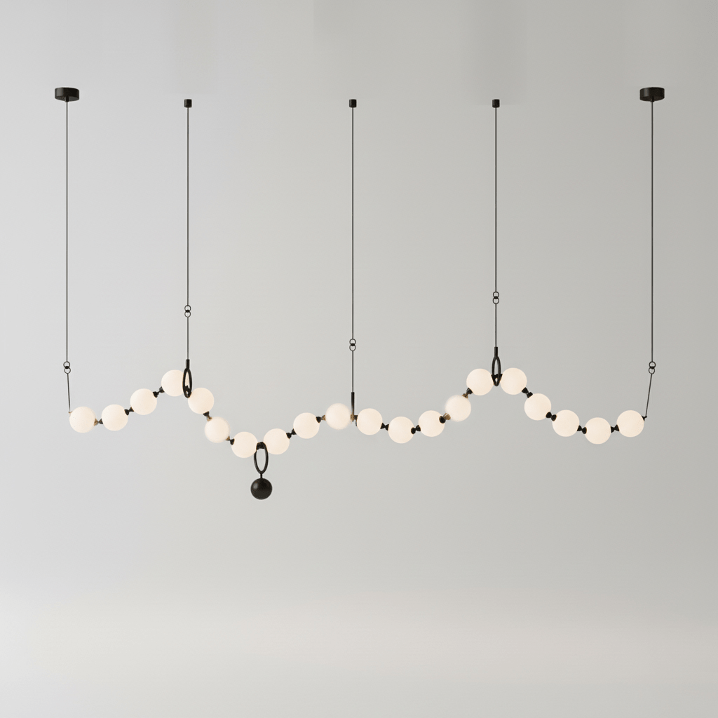 Lampa wisząca kulista Stanaldan