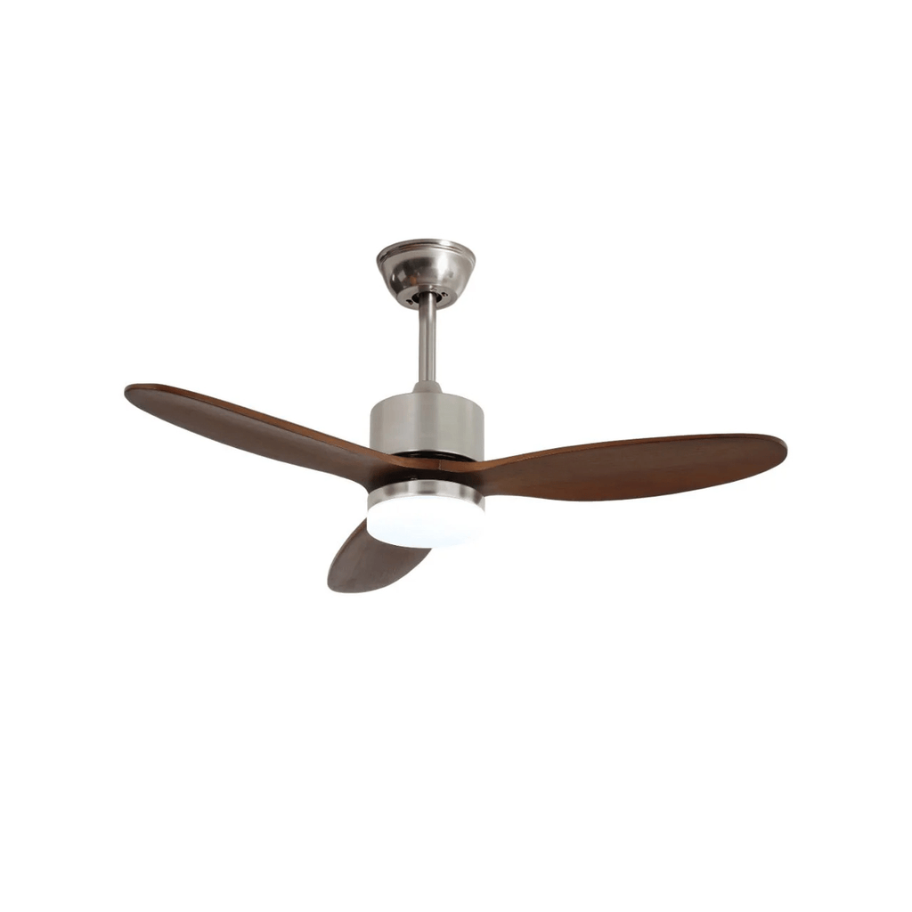 Lampa z wentylatorem sufitowym Rozoma