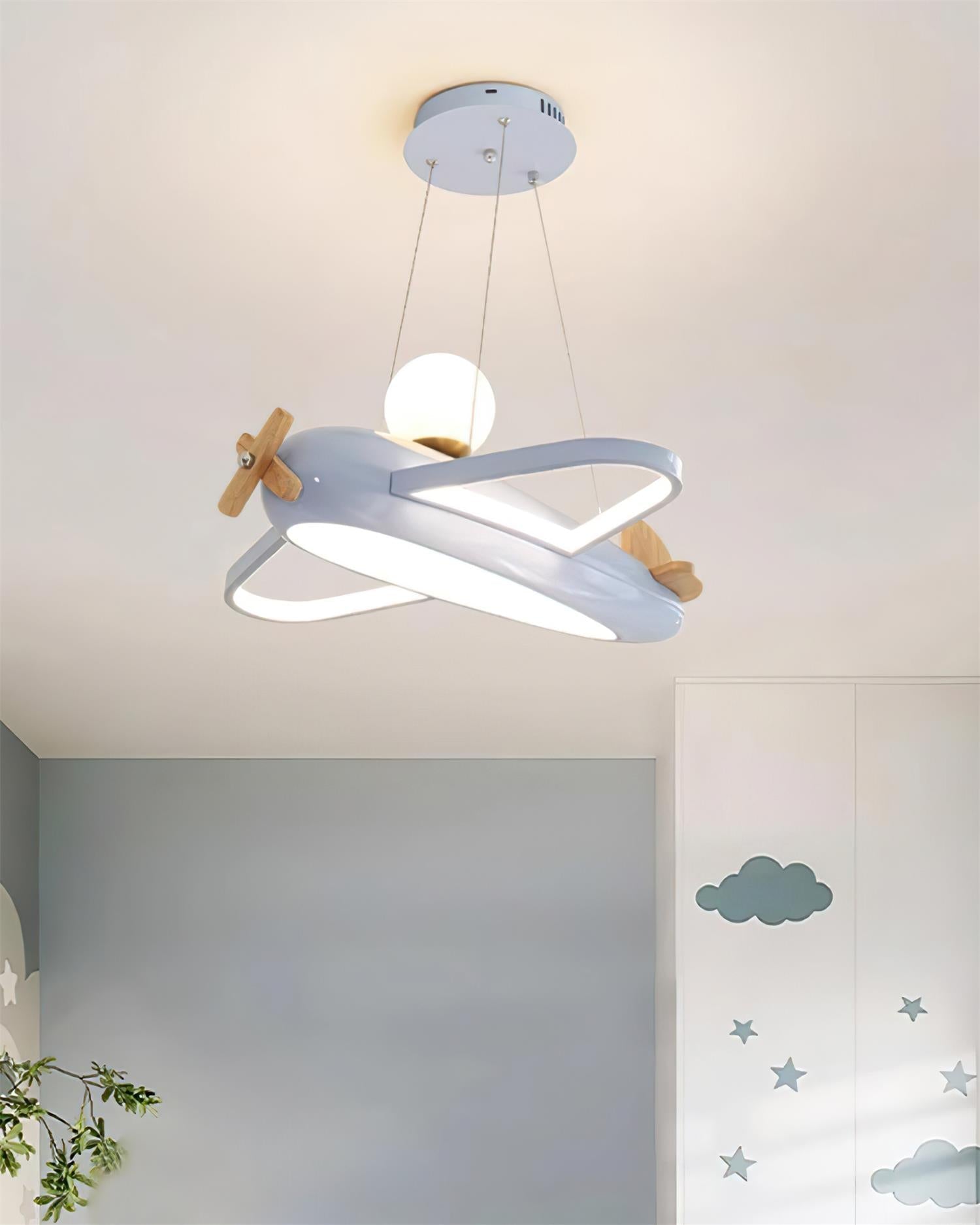 Lampa wisząca samolot Levkalen