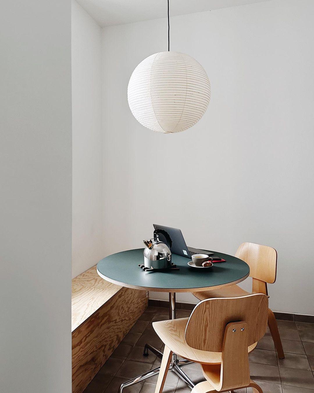 Lampa wisząca kulista Lenme