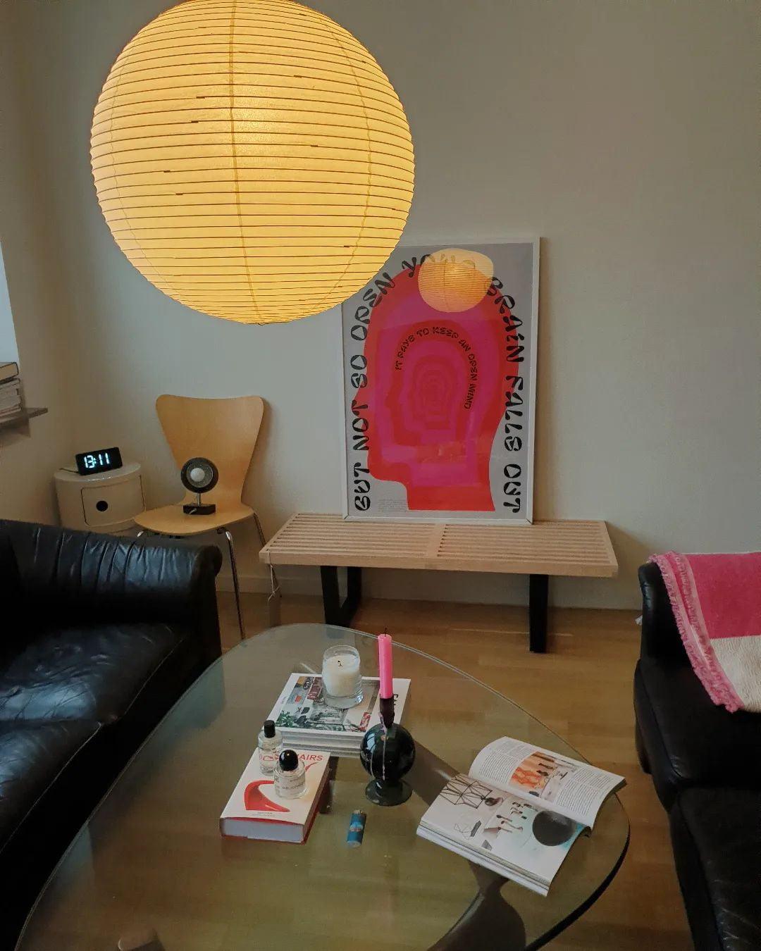Lampa wisząca kulista Lenme