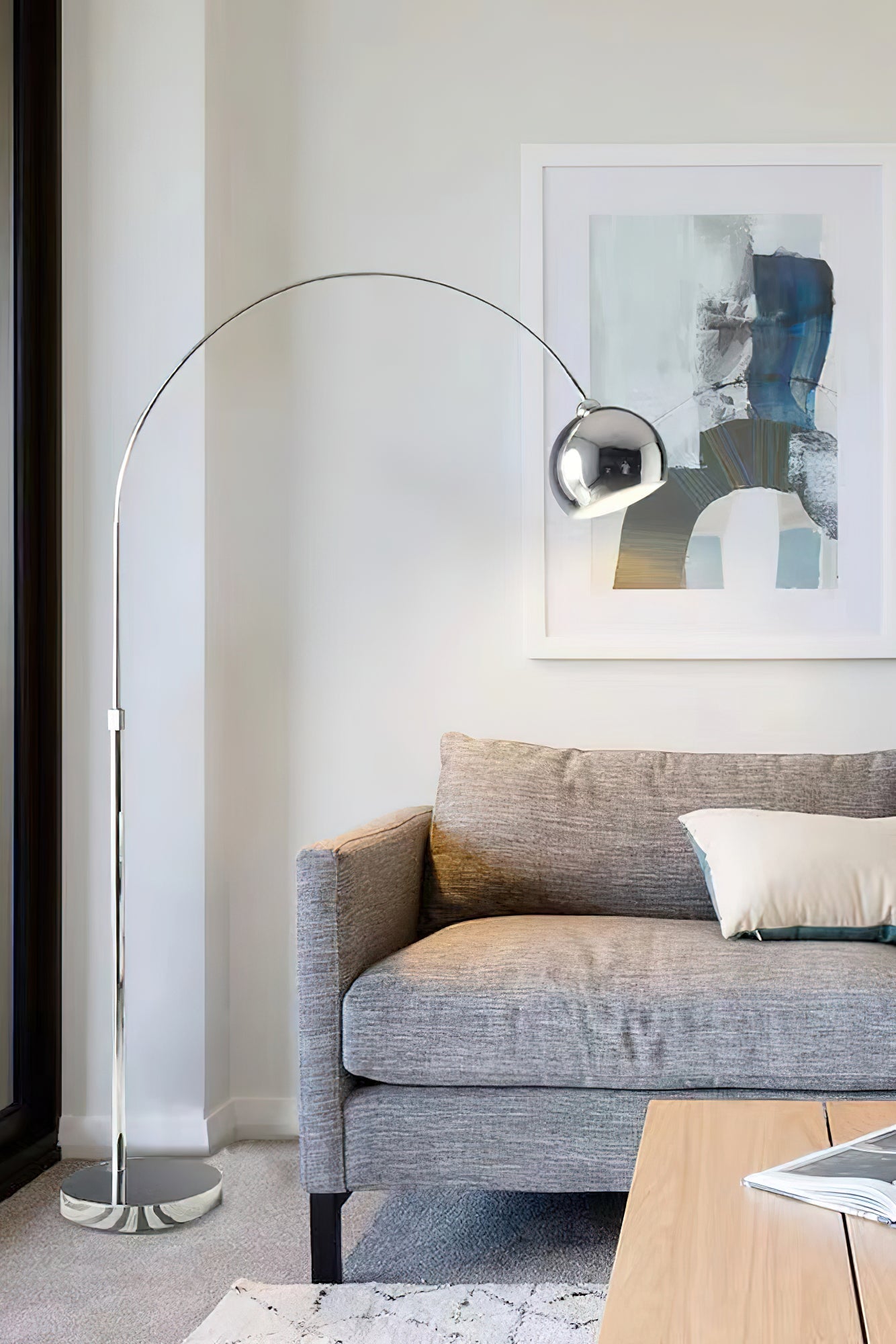 Lampa podłogowa nowoczesna Emkoe