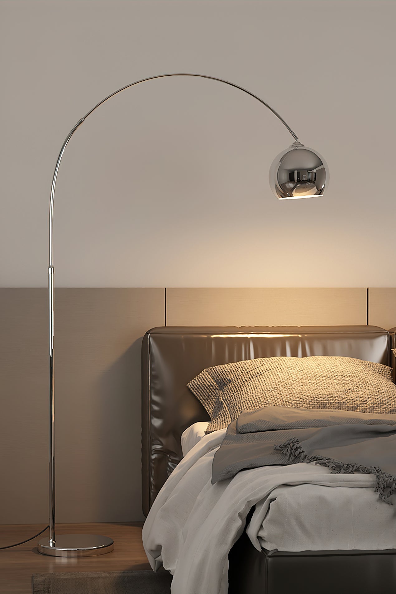 Lampa podłogowa nowoczesna Emkoe