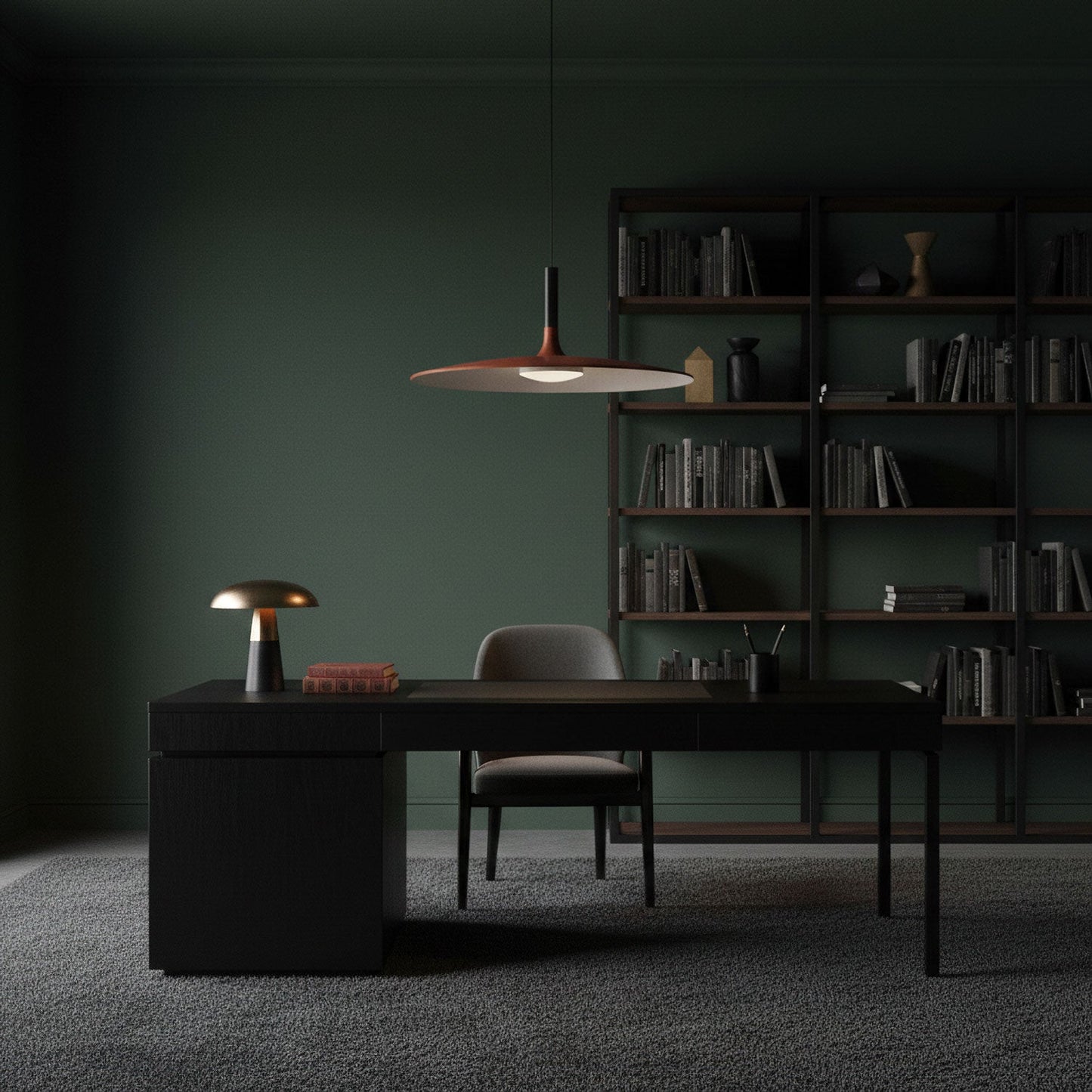 Lampa wisząca stożkowa Zalskiik