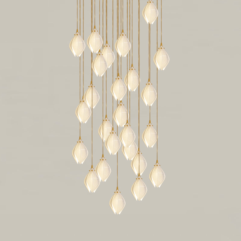 Lampa wisząca kwiatowa Jarel