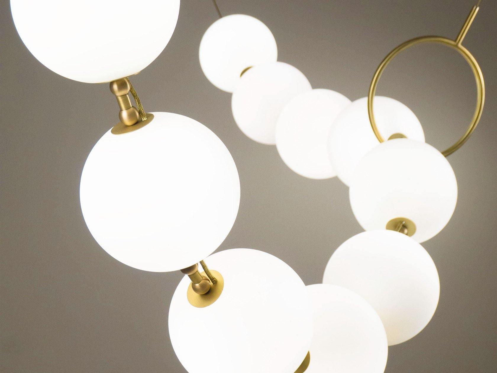 Lampa wisząca kulista Stanaldan