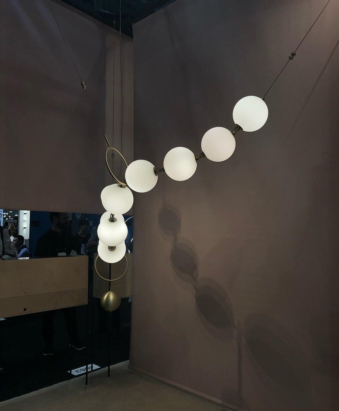 Lampa wisząca kulista Stanaldan