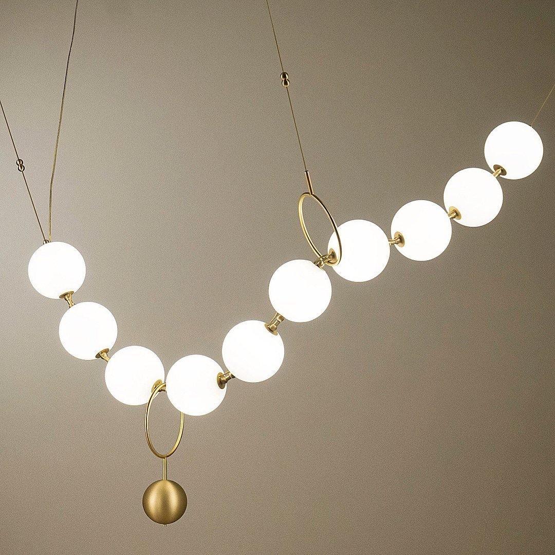 Lampa wisząca kulista Stanaldan