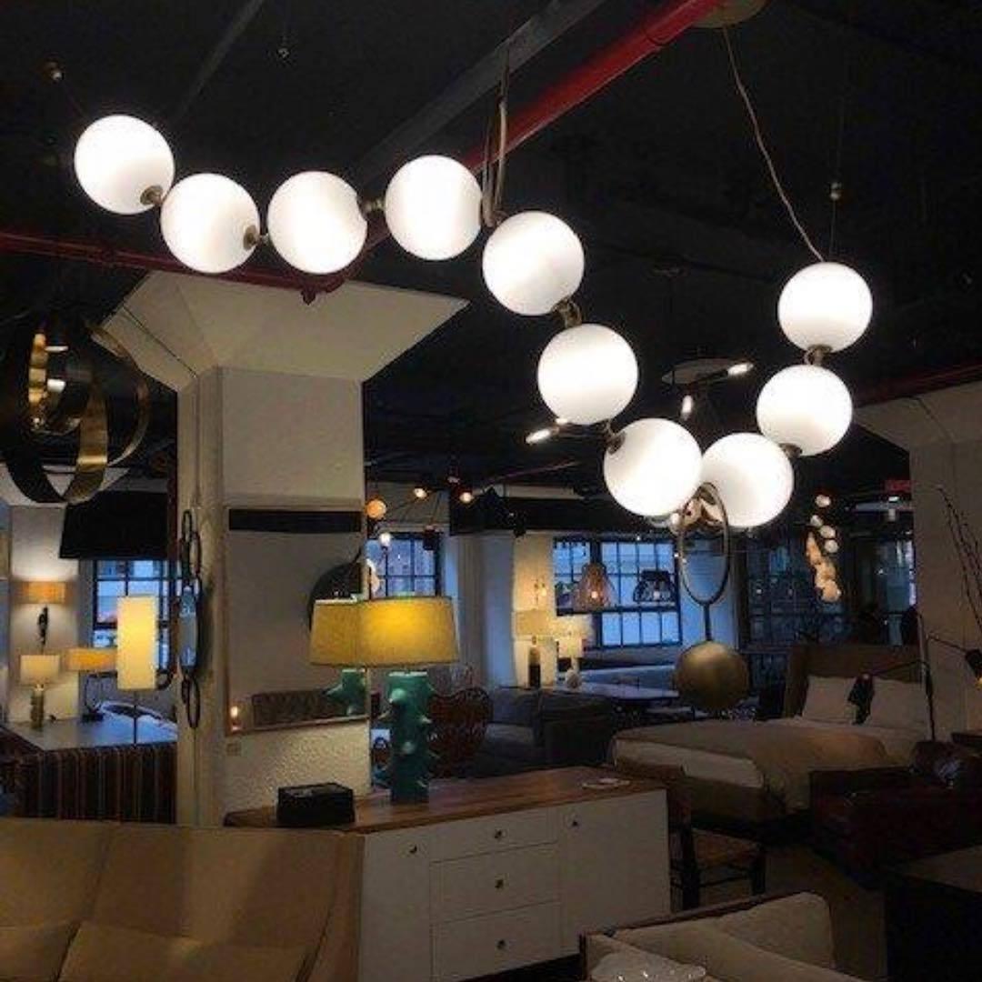 Lampa wisząca kulista Stanaldan