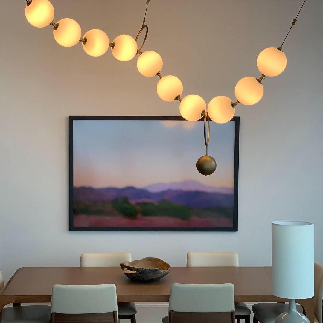 Lampa wisząca kulista Stanaldan