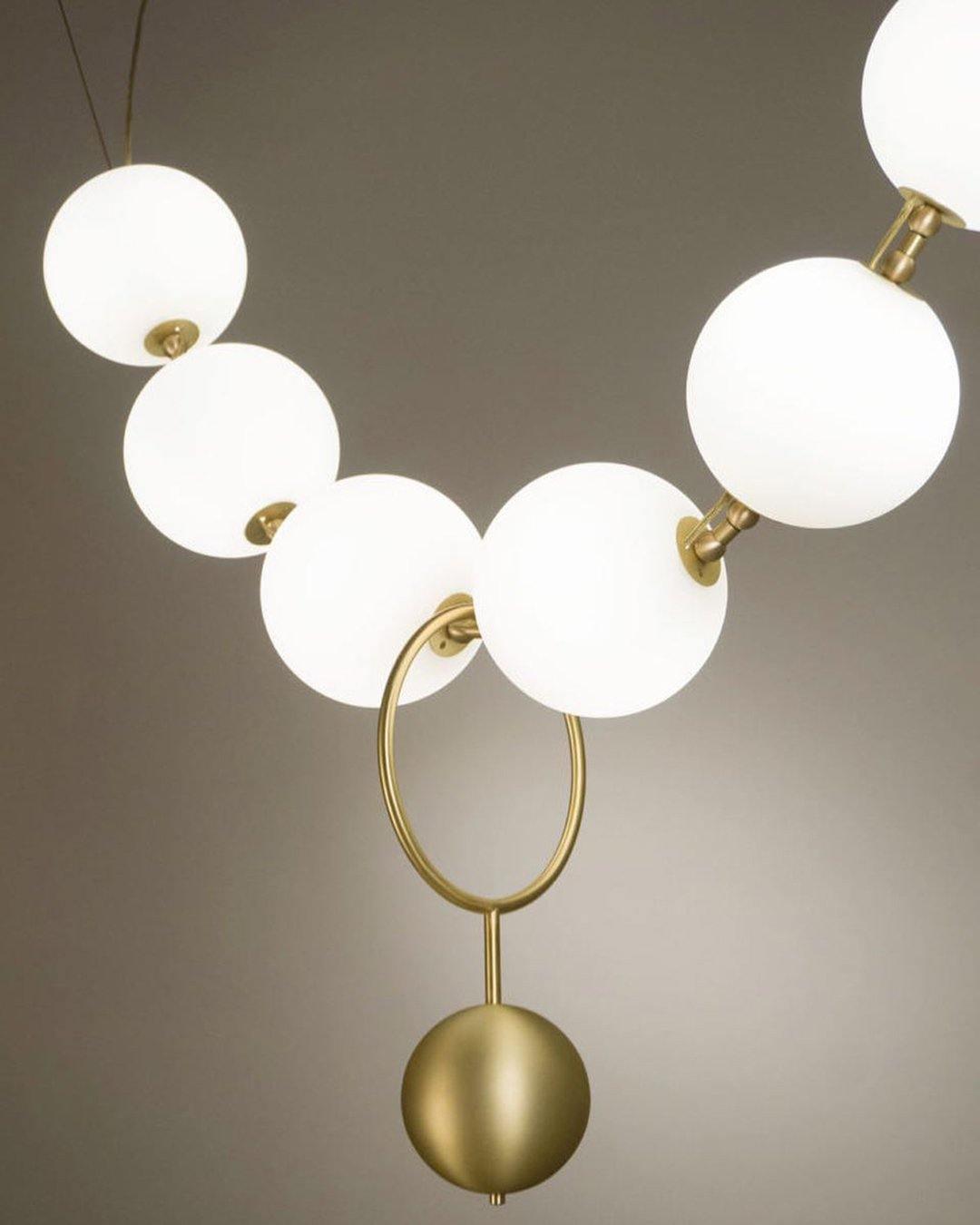 Lampa wisząca kulista Stanaldan