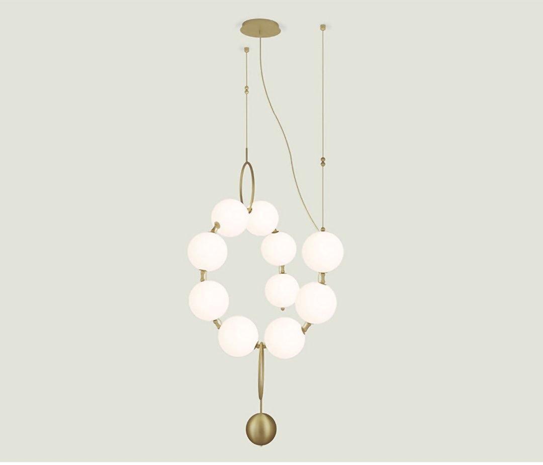 Lampa wisząca kulista Stanaldan