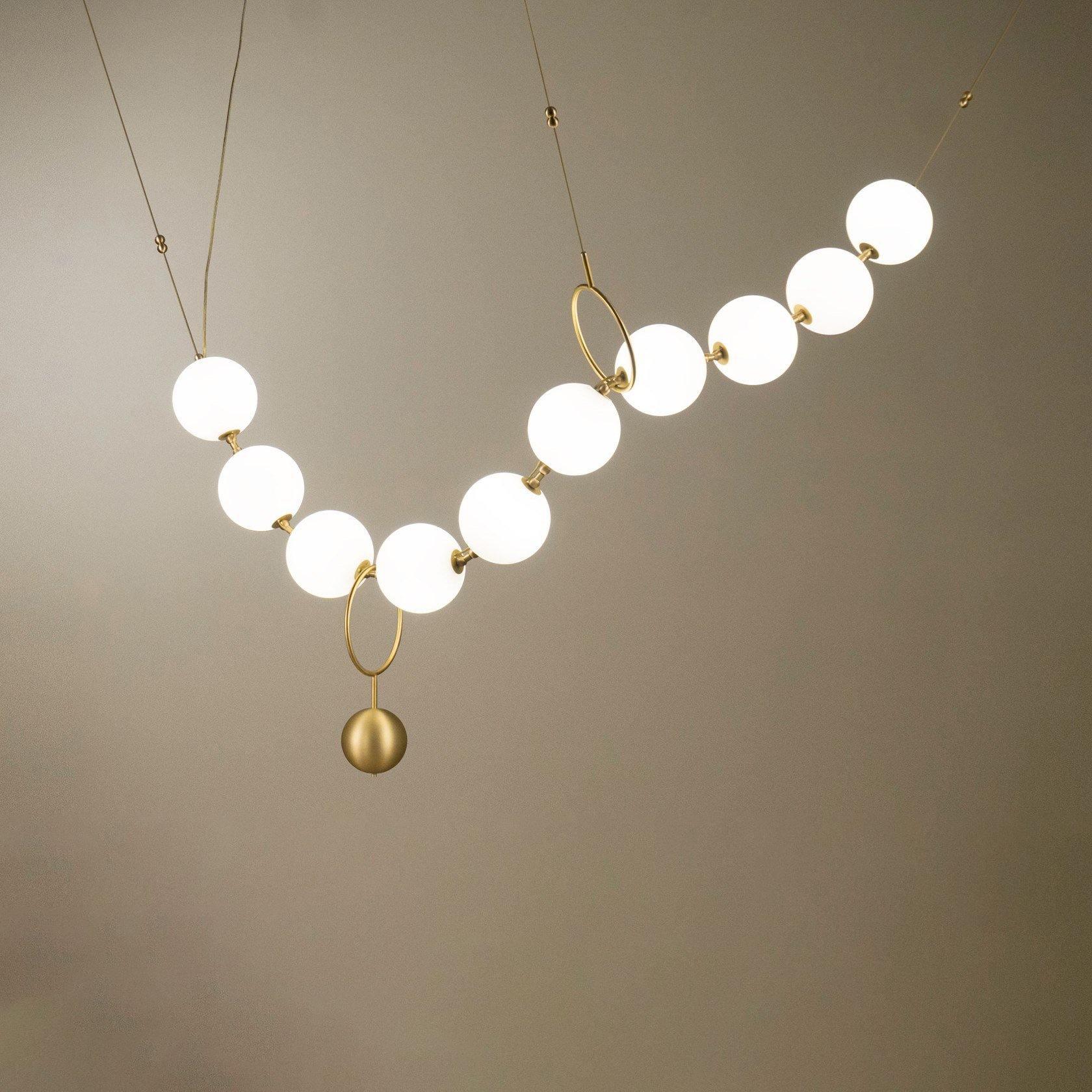 Lampa wisząca kulista Stanaldan