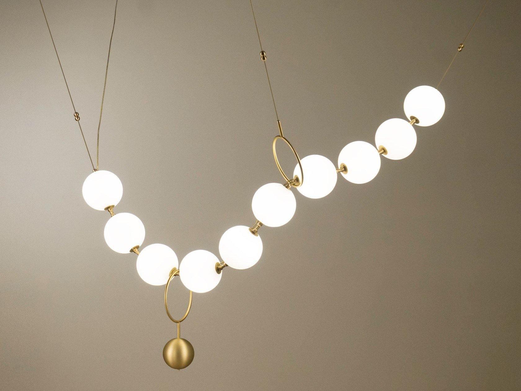 Lampa wisząca kulista Stanaldan