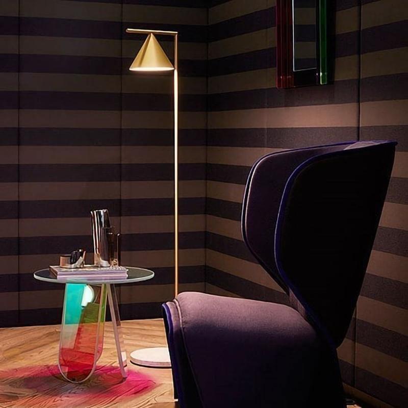 Lampa podłogowa stożkowa Mirel