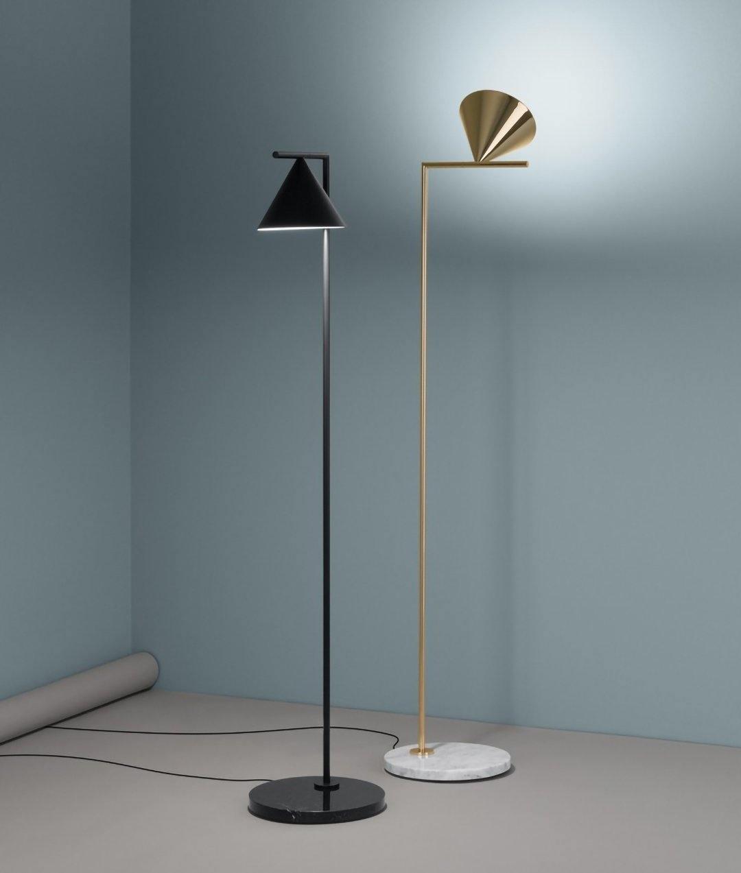 Lampa podłogowa stożkowa Mirel